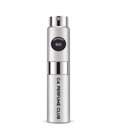 CA Perfume Impression of Bleu For Men Fragrance Spray Refillable Bottle 0.27 Fl Oz-X1 CHAVELLE BLEU IMPRESSION 0.27 Fl Oz (Pack of 1)