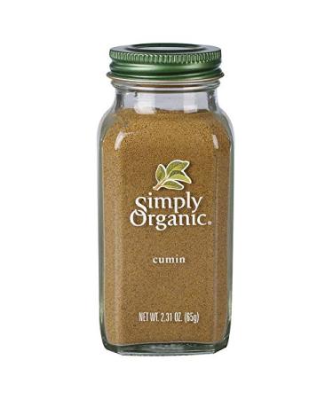 Simply Organic Ground Cumin Seed, Certified Organic | 2.31 oz | Cuminum cyminum L. - Buy Online on GoSupps.com