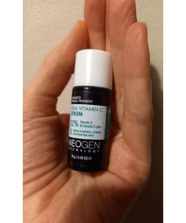 Korean Beauty Vitamin C Serum - Brightening & Revitalizing 22% Ascorbic Acid Vegan Skin Care (Trial Size .35 fl oz - Buy Online on GoSupps.com