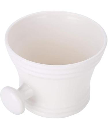  Shaving Bowl Foam ABS Bowl Cup Mug Tool Cream Bowl Smooth Foam Shaving Cream Bowl Shaving Bowl Durable Plastic Shaving Bowl Man Barber Salon Use(White) - Buy Online on GoSupps.com