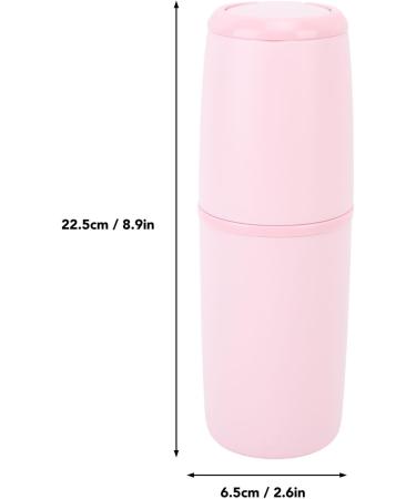 YWBL-WH Portable Toothbrush Case - Hygienic Durable & Stylish - Versatile Use in Pink | International Shipping - Buy Online on GoSupps.com