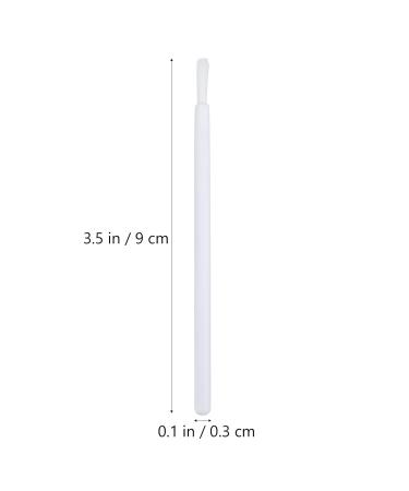 FRCOLOR 100pcs Disposable Lip Brushes - Plastic Lipstick Applicator Wands for Makeup & Lip Gloss - High-Quality Nylon Tool - Buy Online on GoSupps.com