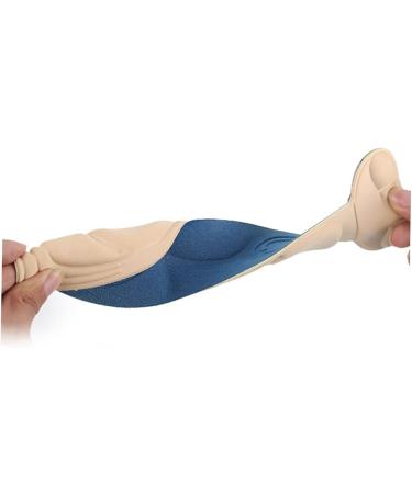 Healvian Casual Heel Support Inserts - 2 Pairs | Anti-Blister Pads for High Heels | Absorb Sweat, Khaki Heel Grips - Buy Online on GoSupps.com