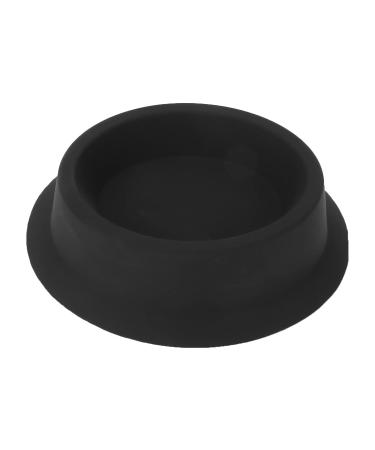 Portable Silicone Razor Shell - Shaving Foam Bowl & Shaving Tool for Home & Salon - Soft Clean Black - Buy Online on GoSupps.com