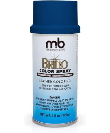 Shoe Dye Colouring Sprays - Spray Dye for Footwear Leather Vinyl and Upholstery - Re-Colour Shoes Bags Upholstery and Leather Products (Navy)