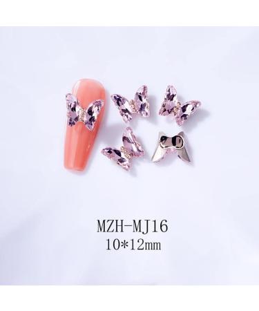 3D Nail Art Rhinestone Crystal AB Butterfly Charms Sparkle Nail Decoration Jewerlry Hand Craft DIY Accessories (MJ16) - Buy Online on GoSupps.com