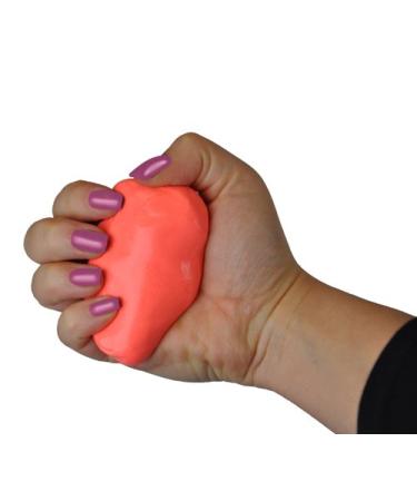 Blue Jay An Elite Healthcare Brand Squeeze 4 Strength Hand Therapy Putty - Therapeutic Hand Putty for Fingers - Grip Strength Exercises Putty Made of Firm - Medical Putty - Red Soft 0.16 Pound