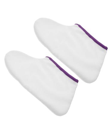 minkissy 1 Pair Wax Warming Cover Paraffin Bags Wax Bags Paraffin Wax Skin Cover Wax Cover Foot Wrapping Cover Paraffin Wax Heated Booties Paraffin Bath Booties Polyester Beauty Wax Spa