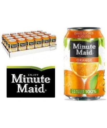MINUTE MAID Canette de jus d'orange de 33 cl - Buy Online on GoSupps.com