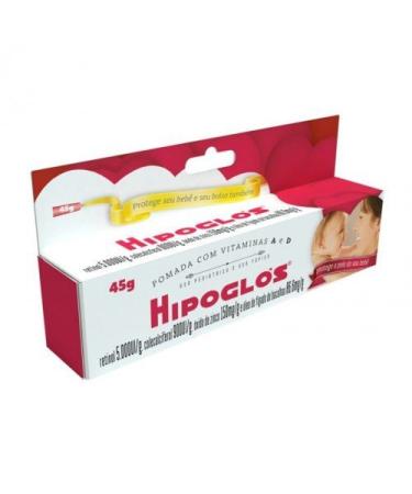 Hipoglos 1.58 Oz (45g) Baby Diaper Rash Cream and Dry Skin Protectant