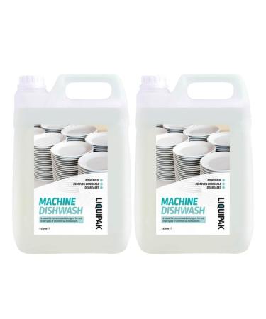 Liquipak Industrial Machine Dishwash Descaler Detergent 2x5 Litre 5 l (Pack of 2)