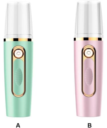 dijiusidy Mini Mist Face Sprayer Diffuser Rechargeable Moisturizing Facial Mister Nebulizer Travel Spray Atomizer Steamer Instrument Pink - Buy Online on GoSupps.com