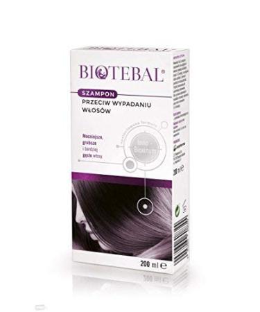 Biotebal shampoo against hair loss 200ml - for scalp and hair  also dyed with a tendency to fall out