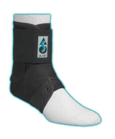 ASO Ankle Stabilizing Orthosis w/ Plastic Stays (fits left or right) (black)