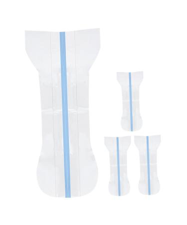 FOMIYES 4pcs Swimming Stickers Water Proof Stickers Swimming Private Patch Non-woven Fabric White