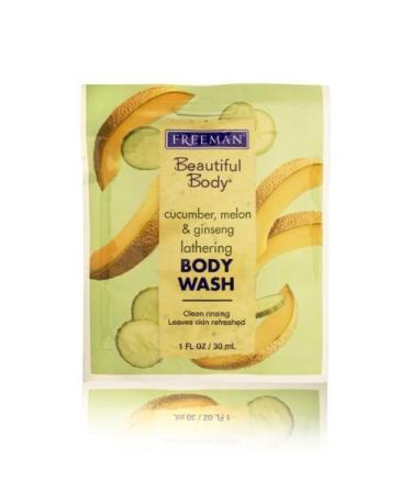 Freeman Beautiful Body Cucumber Melon & Ginseng Body Wash 30ml/1oz