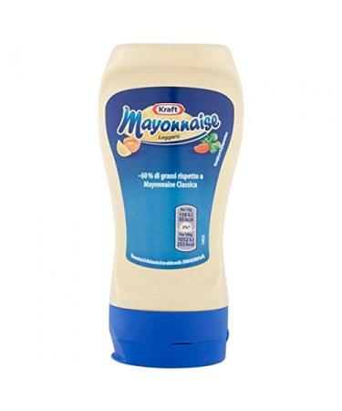 Kraft Foods Kraft Mayonnaise Leggera Light Mayo Sauce squeeze 220 ml