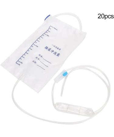 Disposable Enema Bags for Colon Irrigation - 20 Piece Set for Home & Hospital Use | International Shipping - Buy Online on GoSupps.com