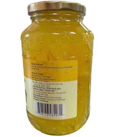 JoyShare Honey Citron Tea - 1 Bottle (1kg) of Naturally Sweet and Citrusy Deliciousness - Buy Online on GoSupps.com