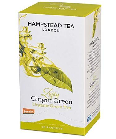HAMPSTEAD TEA - THE VERT ZESTY GINGER GREEN