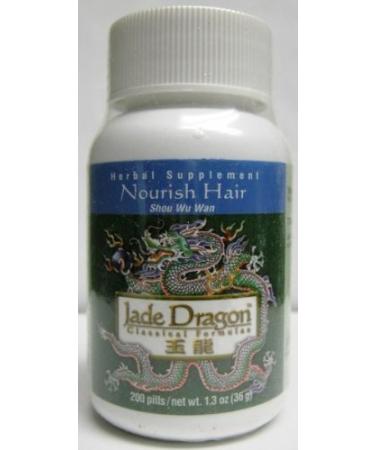 Nourish Hair Shou Wu Wan 200 Pills
