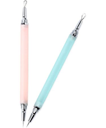 Acne Needle Detachable Double-Head Facial Blackhead Acne Remover Needle Stainless Steel Comedone Blemish Cleansing Needles Makeup Tool (Color : Blue) - Buy Online on GoSupps.com