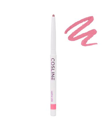 COSLINE Lipliner and Lip Contour Pencil No. 202 Color: Azalea - light pink