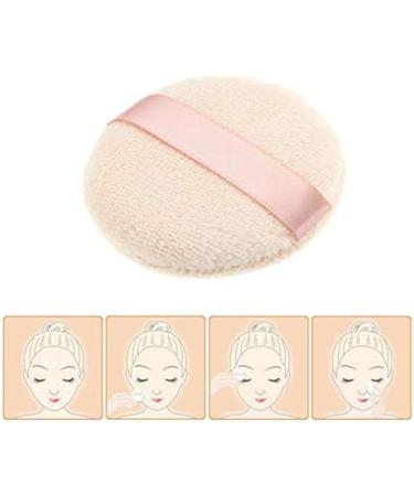 3PCS 3''Round Soft Sponge Powder Puffs Cosmetic Makeup Powder Puffs Cosmetic Makeup Accessories with Strap For DIY Beauty Use - Buy Online on GoSupps.com