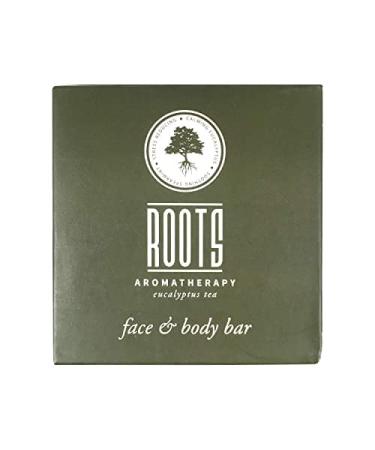 ROOTS AROMATHERAPY 1.35oz/40g Facial Soap Travel Size Hotel Bulk Pack (Eucalyptus Tea fragrance) Toiletries for Bathroom Guests Hotels Motels and Lodging (30 pack) 30 Pack 1.35oz/40g