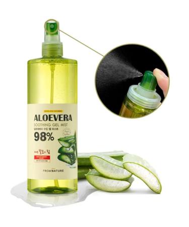 BC233 Aloe Vera 98% Moisture Soothing Gel Mist - Hydrating Spray (13.5 fl oz) | FROMNATURE - International Shipping Available - Buy Online on GoSupps.com