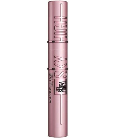 Maybelline New York Lash Sensational Sky High Mascara Volumising & Lengthening Mascara Washable Flake-Free Formula Infused with Bamboo Extract & Fibres 7 ml Shade: 01 Black - Buy Online on GoSupps.com