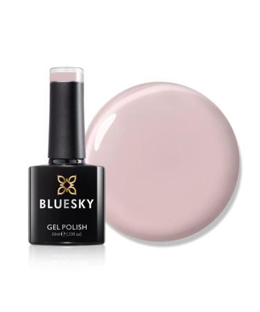 BLUESKY Gel Nail Polish Nude Blush Pink Pure & Perfect SPRING SUMMER 2023 SS2301 UV LED Soak Off 10ml (Requires Curing Under UV LED Lamp) From The Speak Your Truth In Spring Collection