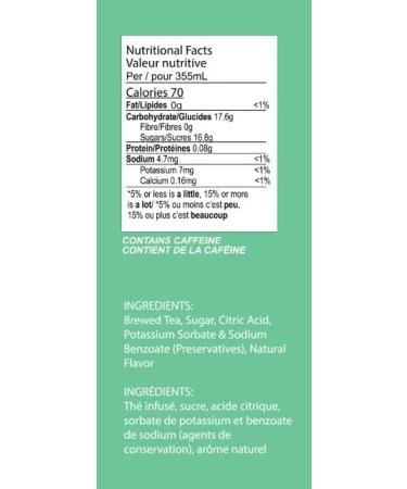 Norse Nitro Cold Brew Green Tea with Lemon Brewed in Canada 355ml can - Buy Online on GoSupps.com
