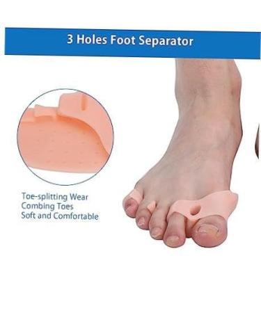 Allesoky Bunion Corrector Toe Alignment Tool - 5 Pairs | Soft Gel Separators for Foot Pain Relief, Toe Straightener Pads & Forefoot Support - Buy Online on GoSupps.com
