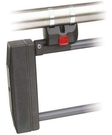 Rixen and Kaul KlickFix Frame Adapter with U-Lock Holder - Black One Size | International Shipping Available - Buy Online on GoSupps.com