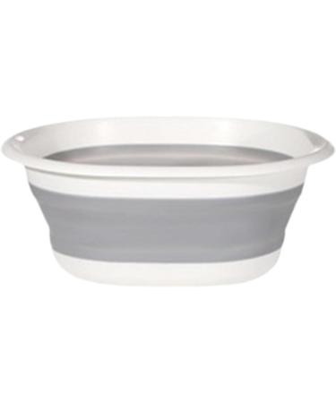 Foldable Wash Basin Wash Basin Hangable Sink Tub Dish Wash Basin Portable Dish Tub Folding Dishpan for Camping Dish Washing Tub and RV Sink Gray Medium - Buy Online on GoSupps.com
