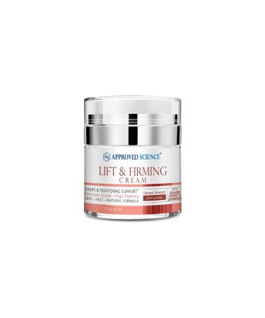 Approved Science Lift and Firming Cream - Enhance, Tighten, Plump, Nourish Bust and Bum - Paraben and Soy Free - Natural Fragrance - 1.7 Fl Oz.