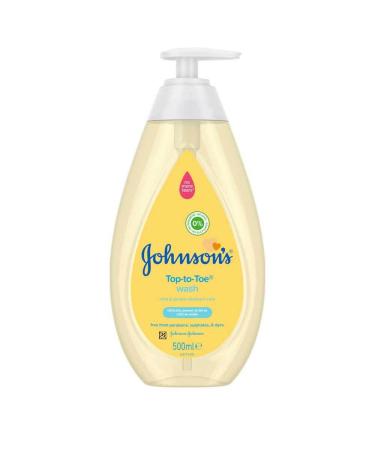 Johnson's Baby Gel Nettoyant Haut aux Orteils 500ml | Douceur et Protection pour B b | Livraison Internationale - Buy Online on GoSupps.com