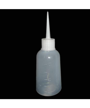U-K 100ML Industrial Glue Gel Oil Reusable Plastic Squeeze Bottle Liquid Dispensing Dropper Bottles with Scale for Crafts Art Glue Multi Purpose as shown - Buy Online on GoSupps.com