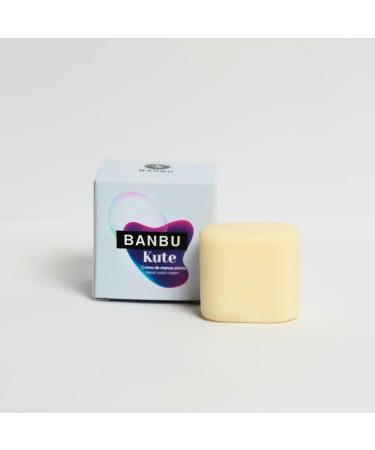 BANBU BANBU KUTE Solid Hand Cream 40ml - Deep Hydration for Sensitive Skin Vegan Cruelty Free Fast Absorption Eco-Friendly Hand Cream