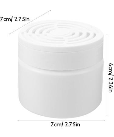 10pcs Empty Refillable Fragrance Diffuser Box - 150ml Hollow Lid Case for Bathroom Bedroom & Car - Buy Online on GoSupps.com