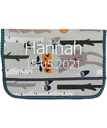 ULLENBOOM Diaper Bag - Stylish & Functional Baby Bag for Up to 3 Diapers Wet Wipes & Accessories Made in EU Forest Animals Design Perfect for On-the-Go - 18 x 27 cm - Buy Online on GoSupps.com