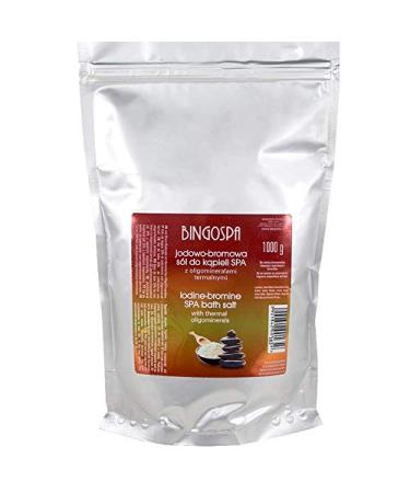 Iodine-bromine bath salt against scars psoriasis rheumatic diseases arthritis 1000 g BINGOSPA - Buy Online on GoSupps.com