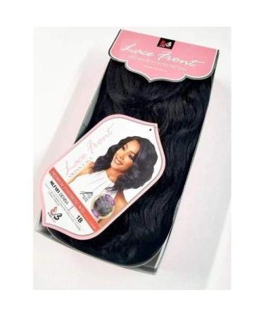 Bobbi Boss MLF-181 Denna Swiss Lace Front Wig in 1B Off Black - Synthetic Hair - Buy Online on GoSupps.com