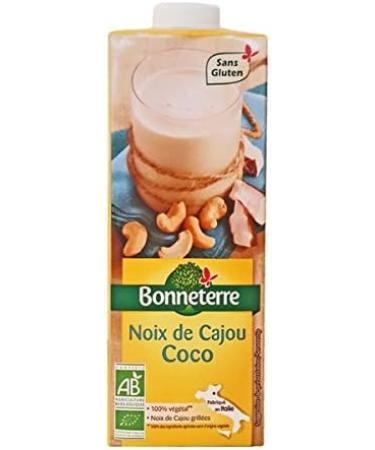 BONNETERRE Coconut Cashew Drink 1L Organic - - Buy Online on GoSupps.com