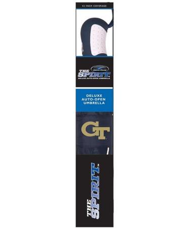 Storm Duds Georgia Tech GT Umbrella Auto Open 42" Folding Umbrella - Buy Online on GoSupps.com
