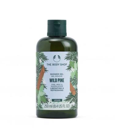 The Body Shop Wild Pine Shower Gel Pine Mint Sandalwood 250ml