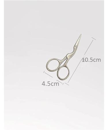 Premium Stainless Steel Nose Hair Trimmer | Portable Ear & Mustache Scissor Razor for Precision Grooming - Buy Online on GoSupps.com