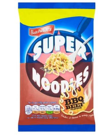 Batchelors Batchelors Super Noodles BBQ Beef 90g - Box of 8