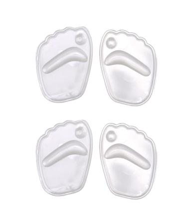 1 Set 2 Pairs 3D Silicone Forefoot Pad Forefoot Cushion Heel Practical Forefoot Cushion Forefoot Pads Silicone Forefoot Cushion High Heel Insert High Heel Cushion Shoe Cushion